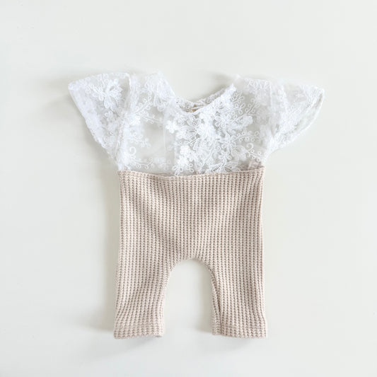 Lace Whisper Newborn Outfit