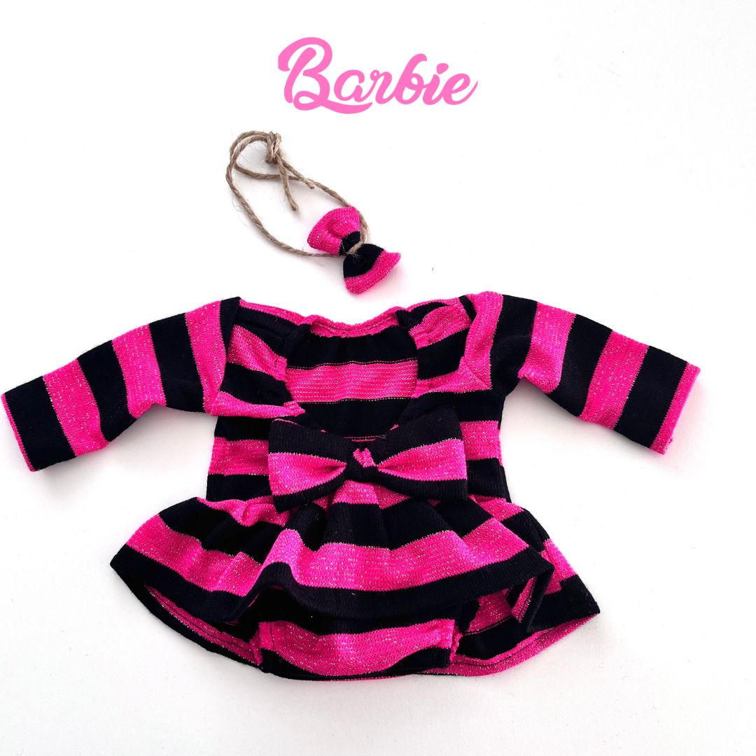 Barbie nouvelle tenue de photographie nouveau-né pour fille