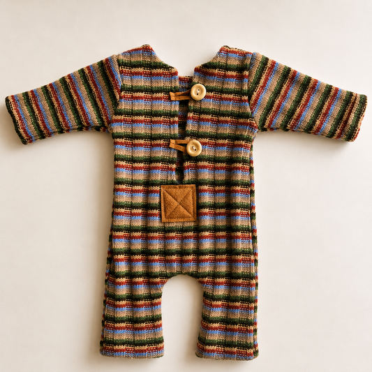 Theo Romper – Autumn | Newborn Photography Props