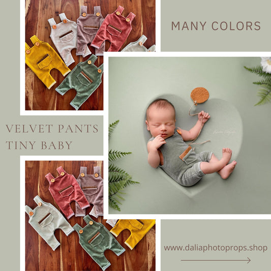 Pantalons en velours pour petits bébés, accessoires de photographie pour nouveau-nés