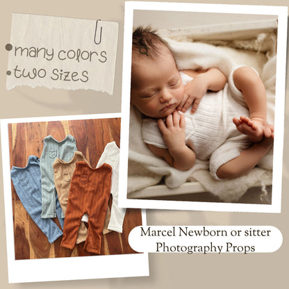 Marcel  Newborn or sitter Photography Props