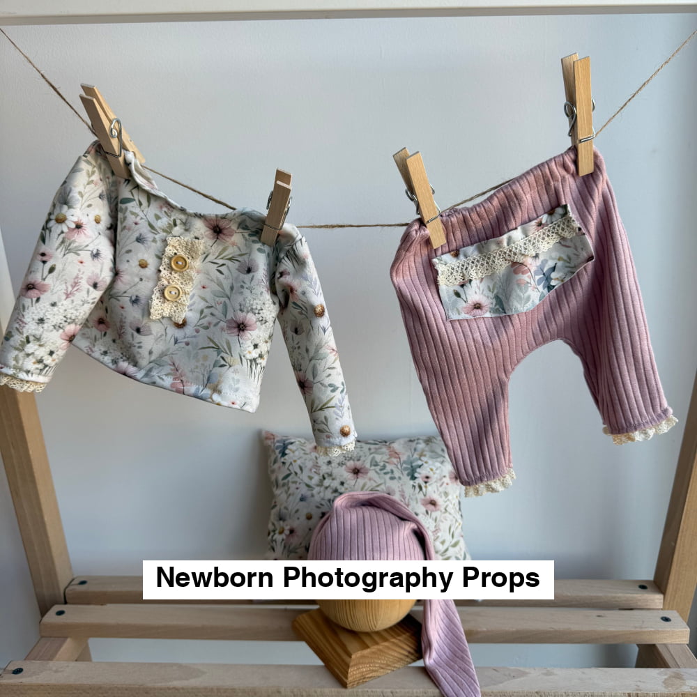 Anabelle spring Newborn Photography Prop Outfit For Girl