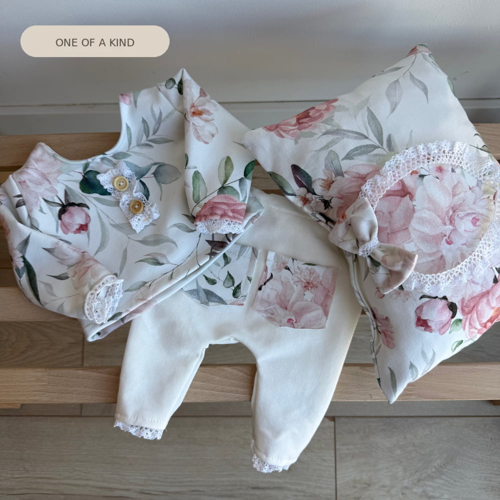 Anabelle summer Newborn Photography Prop Outfit For Girl