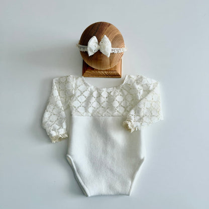 Anne cozy Newborn or sitter Photography Prop Outfit For Girl - Photography Props