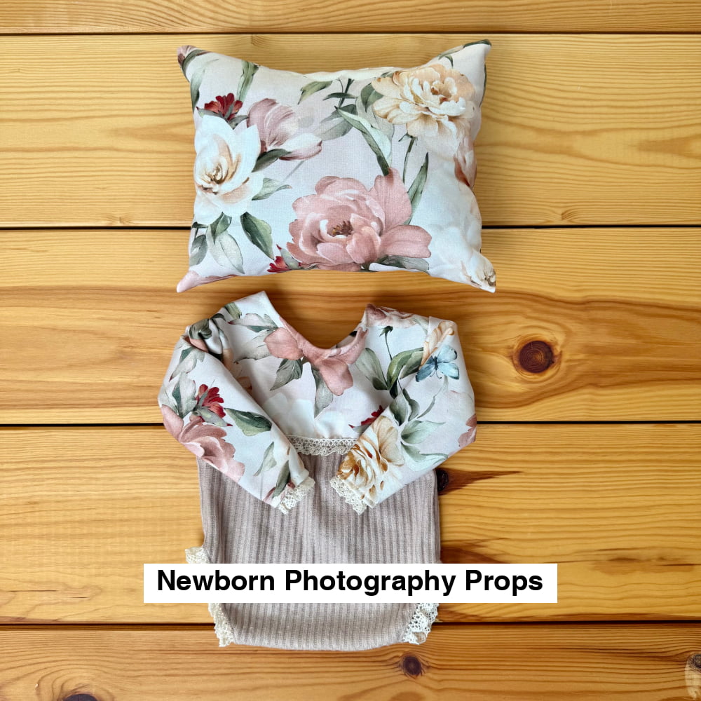 Anne Floral new Newborn Photography Prop Outfit For Girl