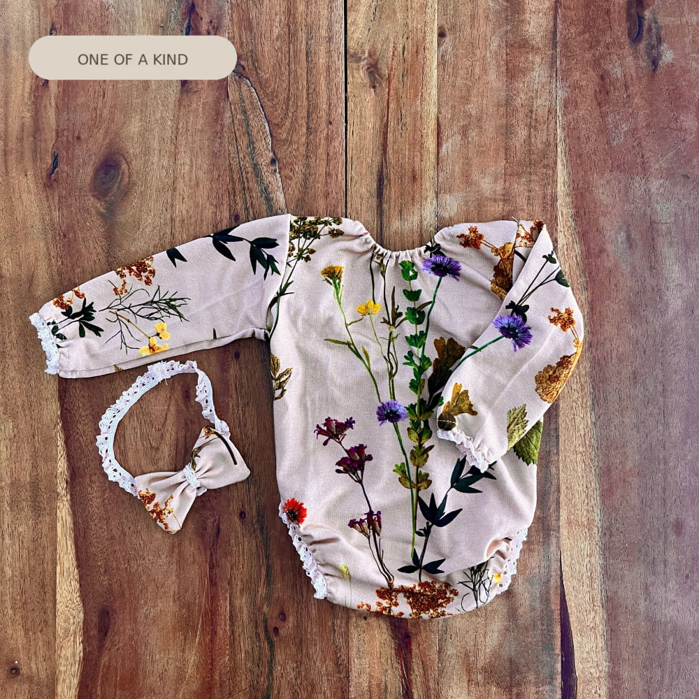 Anne flower Newborn Photography Prop Outfit For Girl