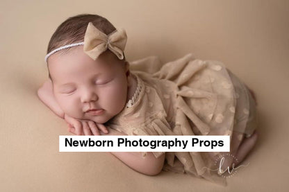 Aria beige Newborn or Sitter Photography - Newborn