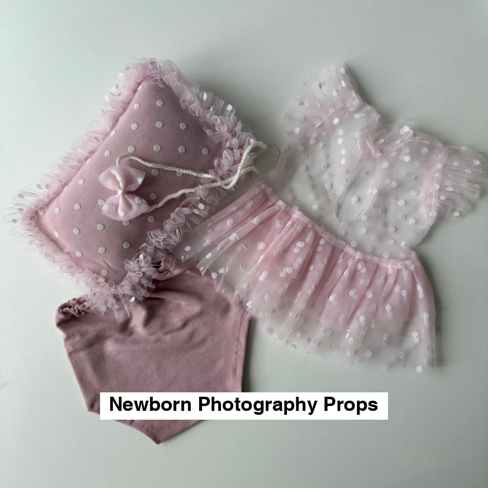 Aria pink Newborn Photography props - Newborn