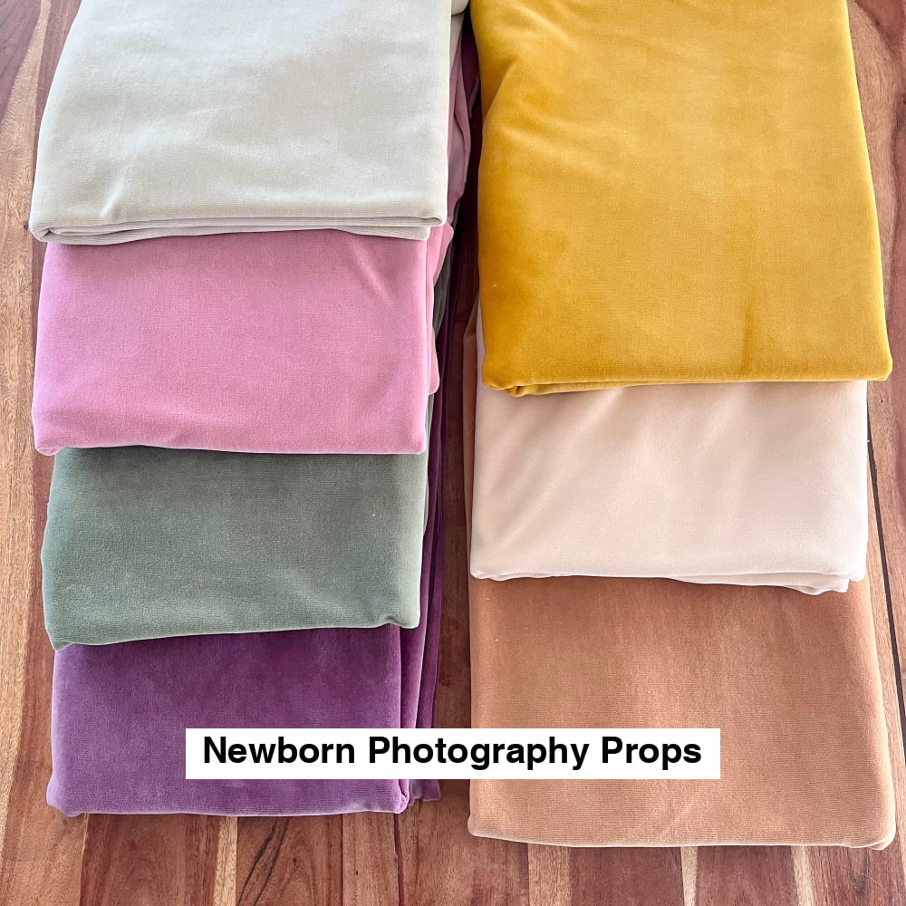 Beanbag velvet Fabric Newborn Photography Props