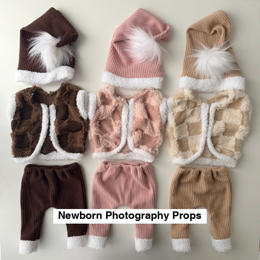 Boho Christmas set Newborn Photo Props