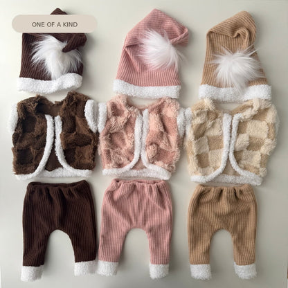 Boho Christmas set Newborn Photo Props