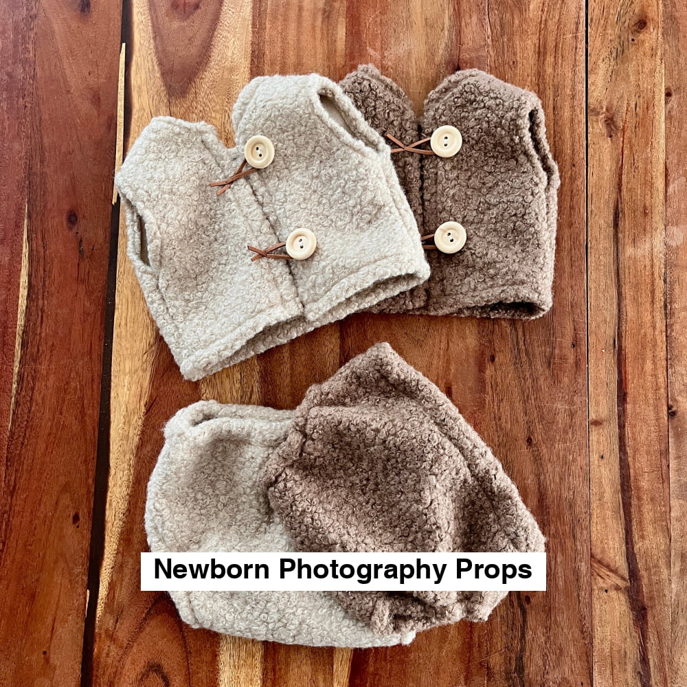 Boho cozy Vest with panties.