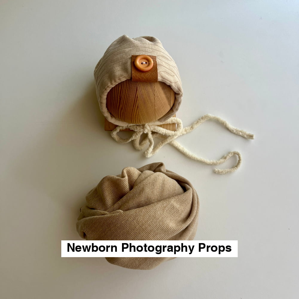 Bonnet with wrap Newborn Photography Props 22