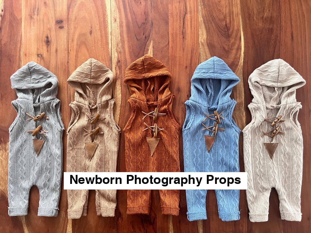 Braid hood Newborn Photography Props