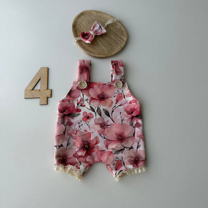 Coral Blossom Collection Newborn Photography Prop - 4
