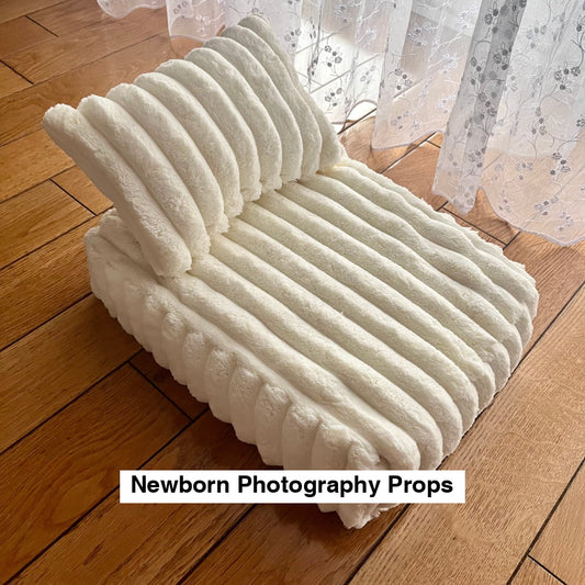 Cream Mattress Set Newborn Photography Props