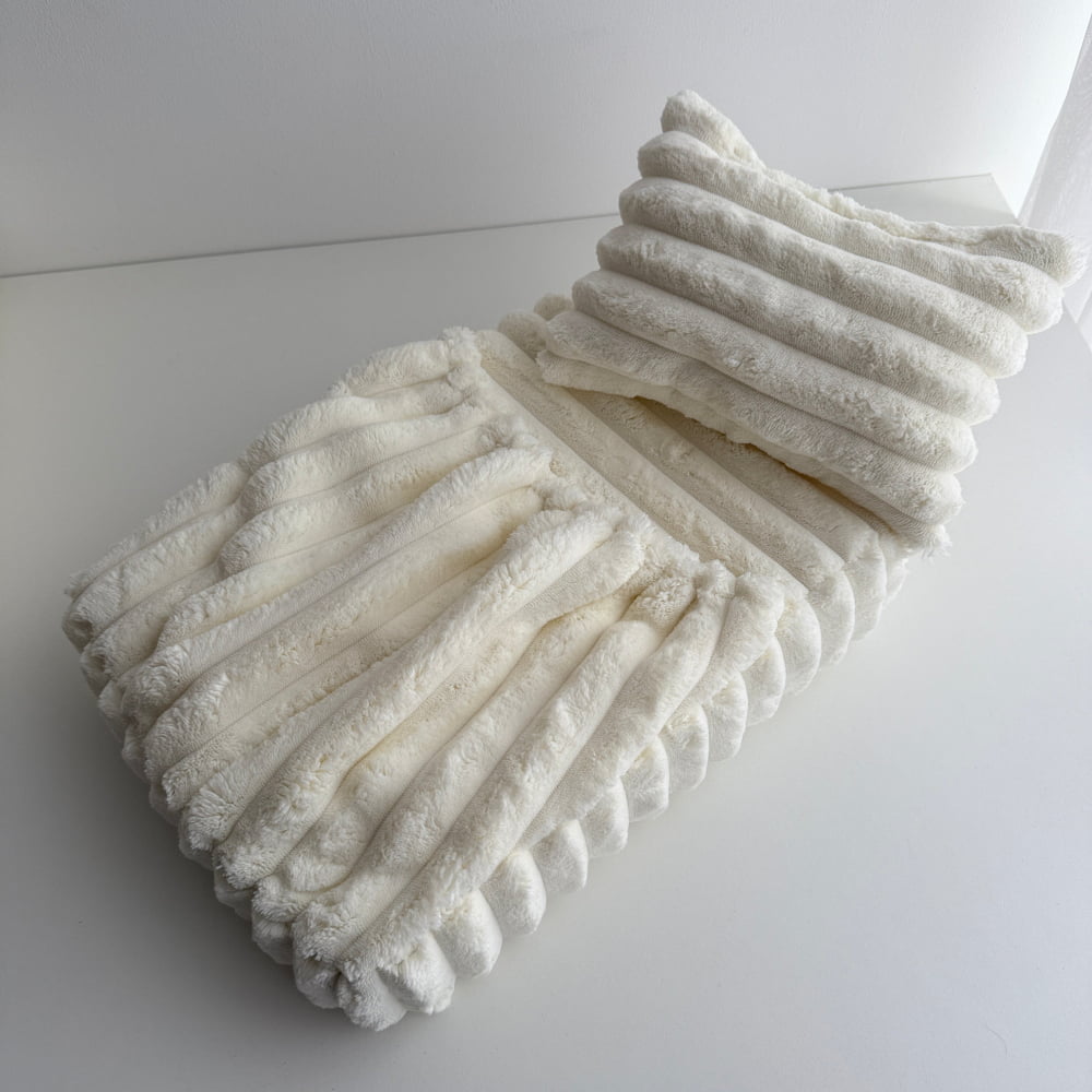 Cream Newborn Photography Bed – 3-in-1 Photo Prop Made to Order • 5 Business Days