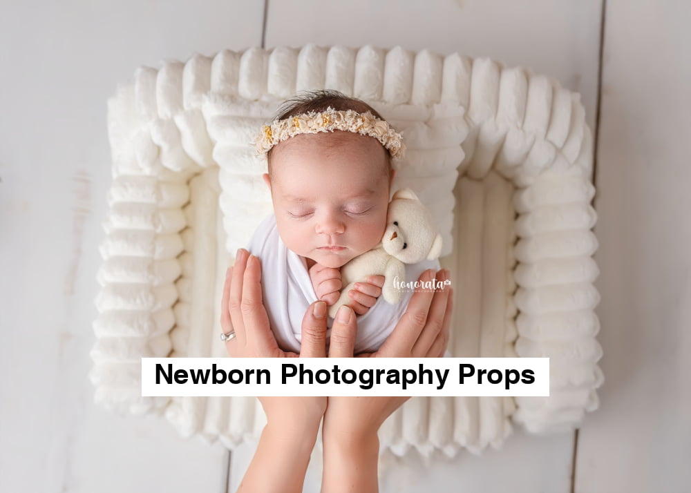 Cream Newborn Photography Bed – 3-in-1 Photo Prop Made to Order • 5 Business Days