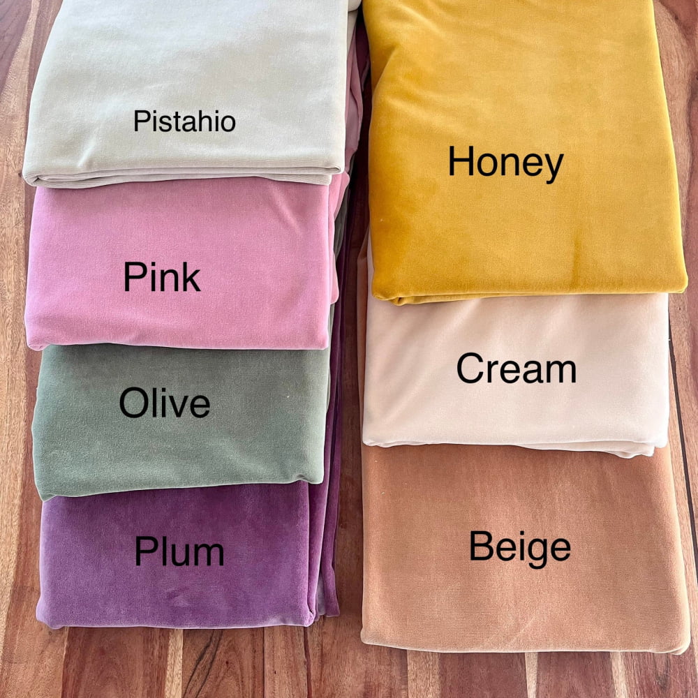 Cream Santa Hat Backdrop with a pocket. Newborn photo props