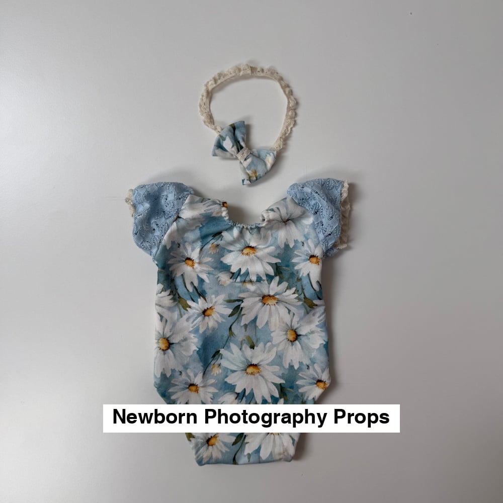 Daisy Newborn Photography Prop Outfit For Girl