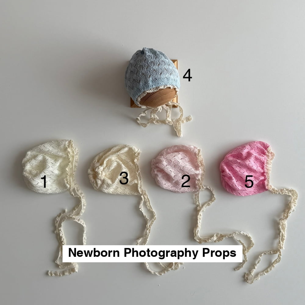 Dalia bonnet lace Newborn Photography Prop