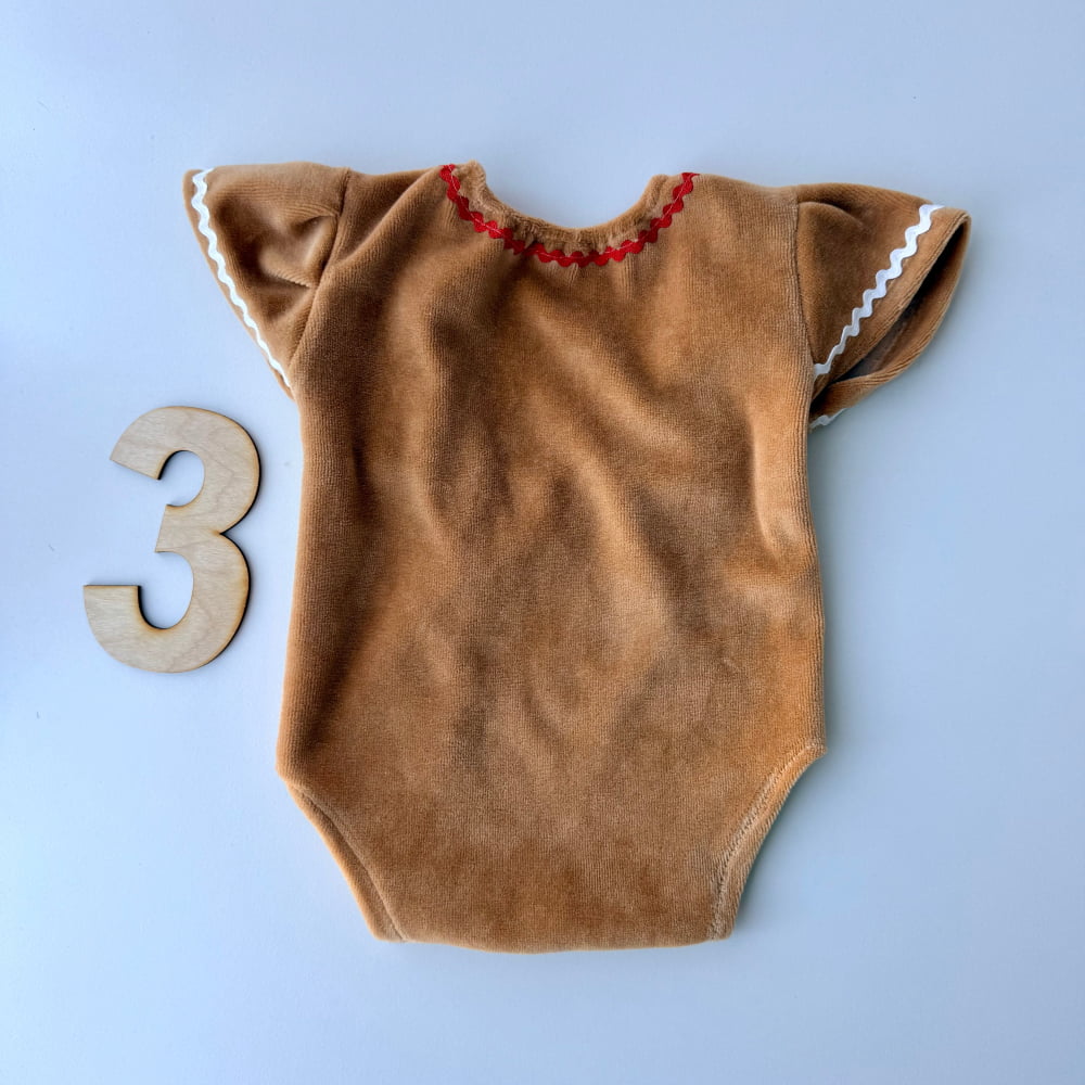 Gingerbread man Collection Newborn Photography Props - 3 / Newborn