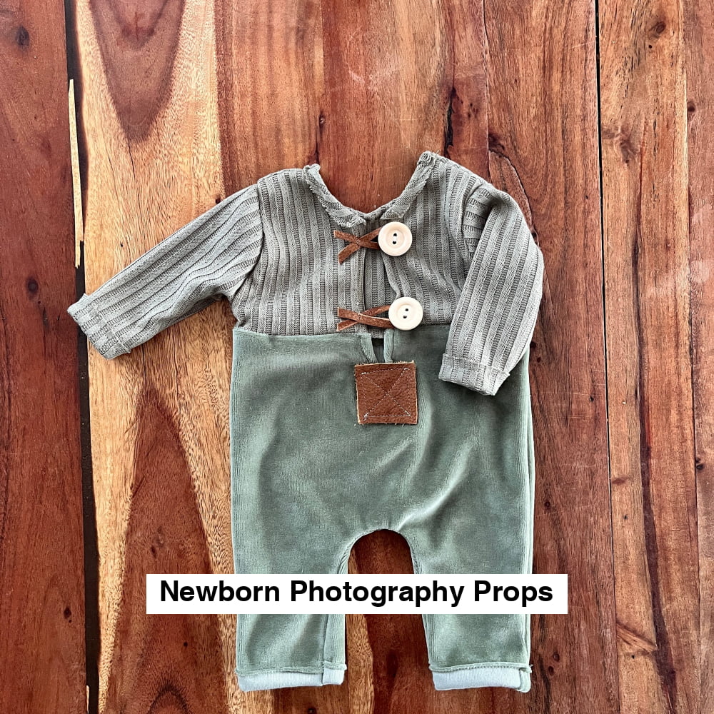 James Boho mint Newborn Photography Props