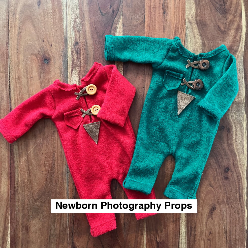 James Christmas Newborn Photography Props