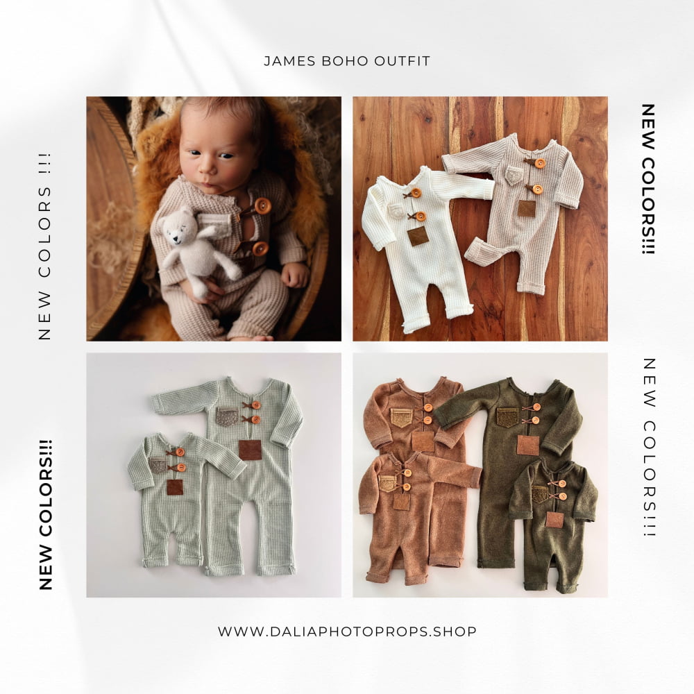 James Newborn and sitter Photography Props
