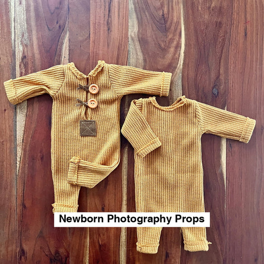 James3 Boho mustard Newborn Photography Props