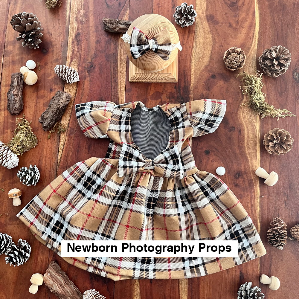 Jane Dress Newborn Photography Prop Outfit For Girl