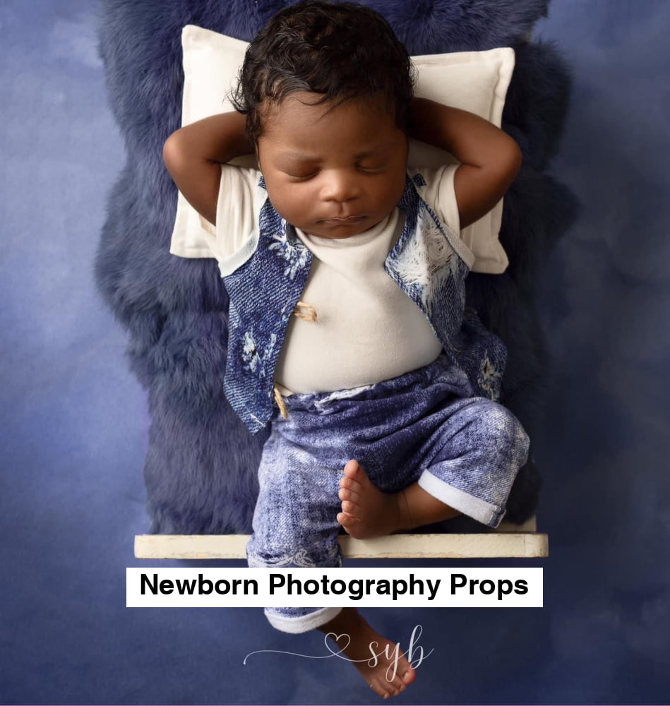 Jeans Set Newborn Photography Props