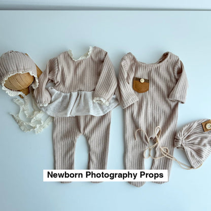 Luca and Lucy Boho fullfit Newborn Photography Props
