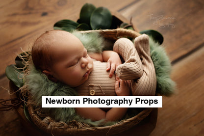 Marcel boho Newborn Photography Props
