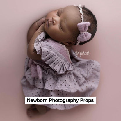 Marika violet Newborn Photography Props