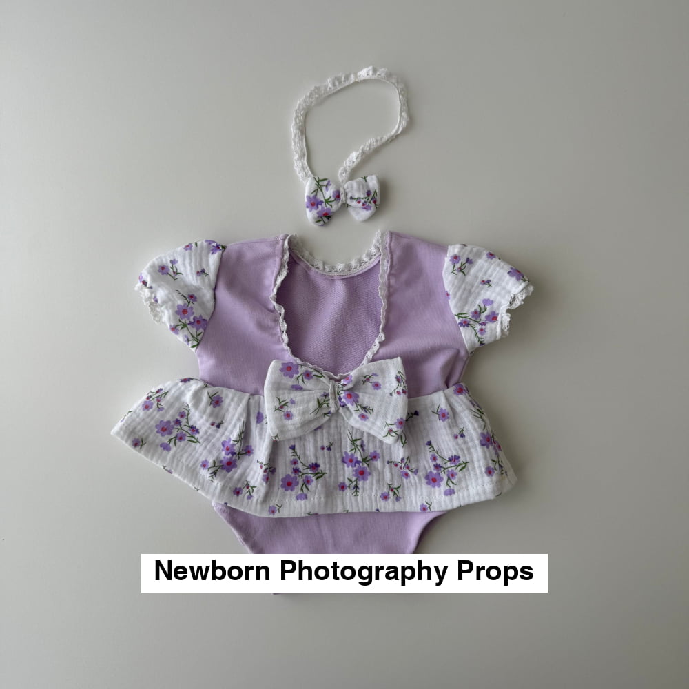 Martha violet Thread new newborn and sitter Photography Props
