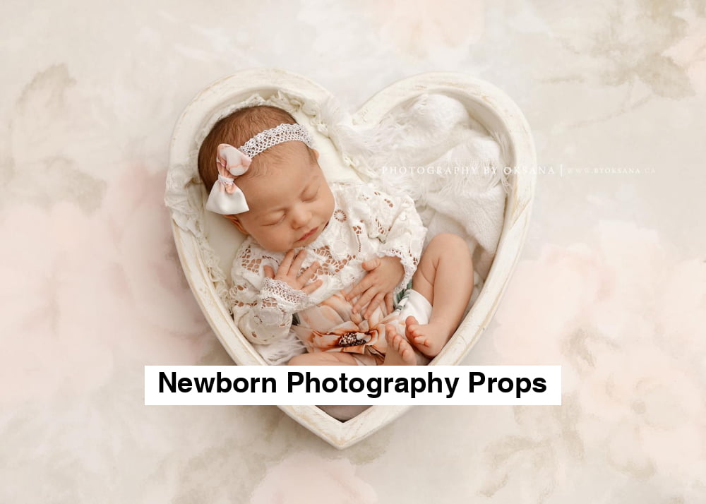 Mary white and flower Newborn Photography Prop Outfit For Girl