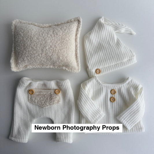 Mateo – Cream Newborn Set