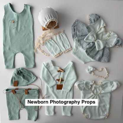 Mint Collection Newborn Photography Props