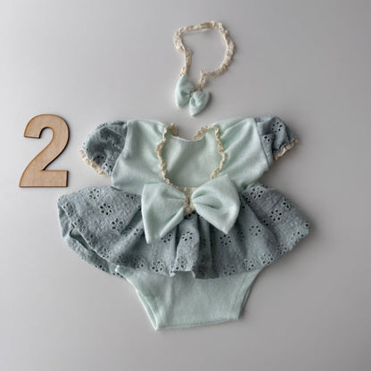 Mint Collection Newborn Photography Props - 2