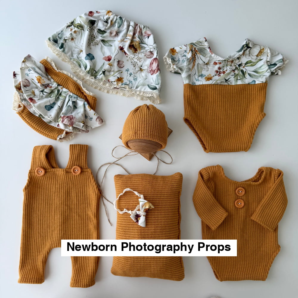 Mustard Collection Newborn Photography Prop