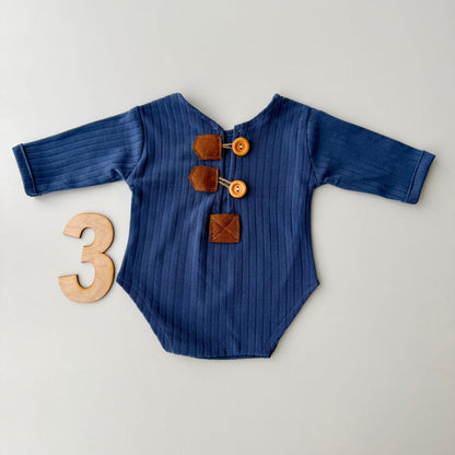 Navy Collection Newborn Photography Prop - 3