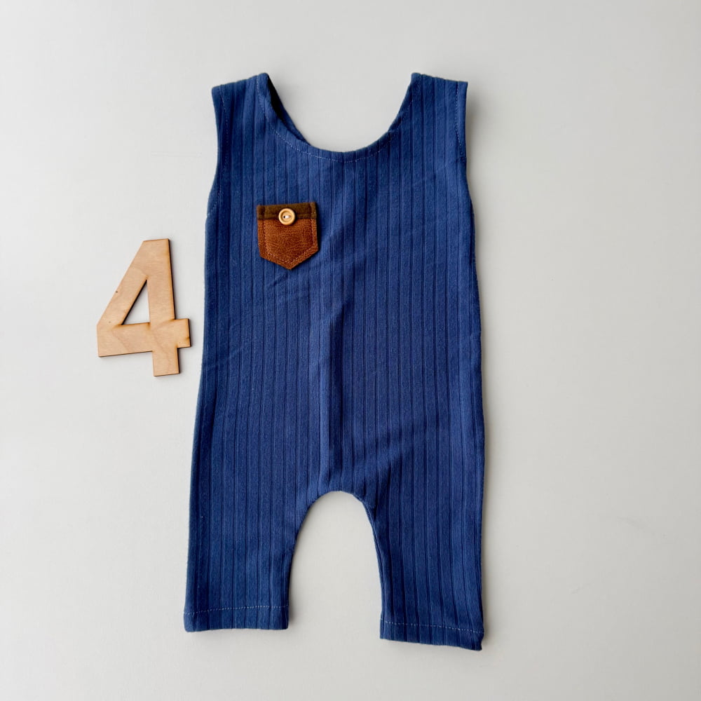 Navy Collection Newborn Photography Prop - 4