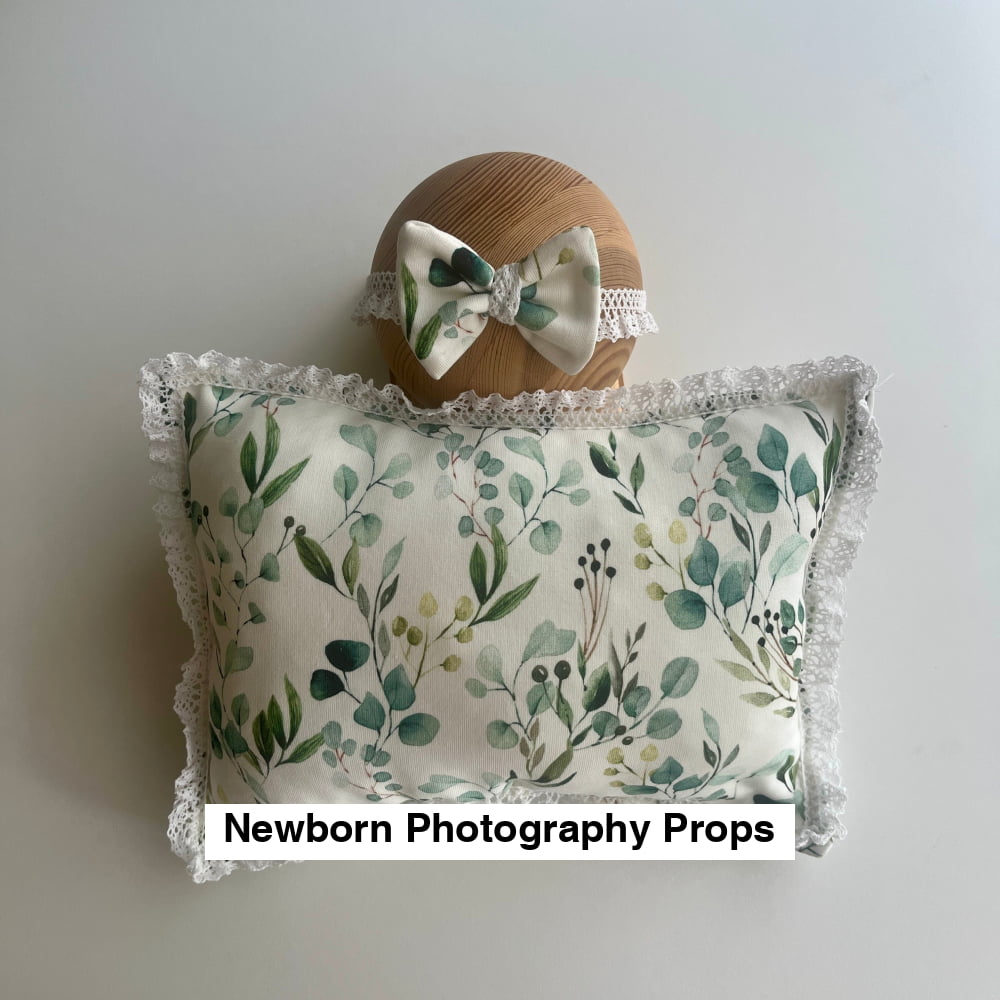 Newborn headband and pillow eukis