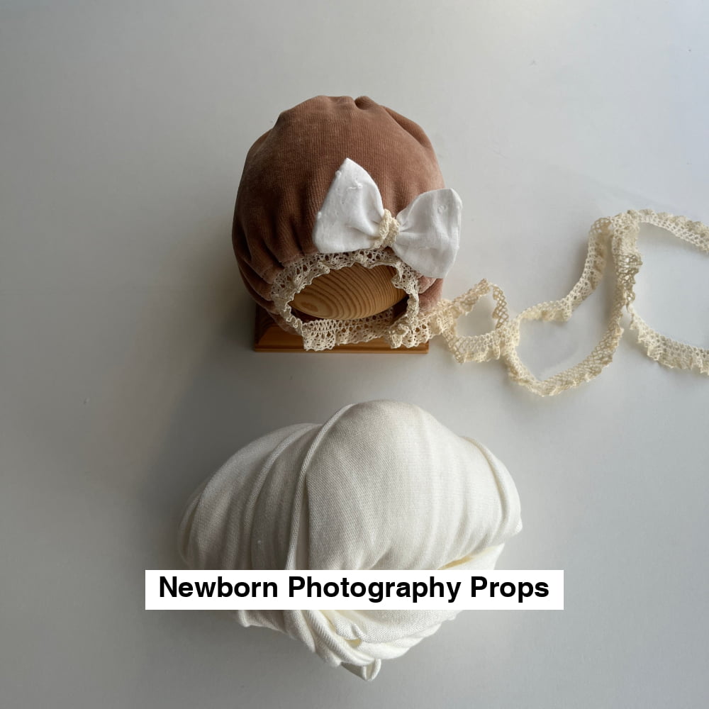 Newborn headband with wrap Newborn Photography Props