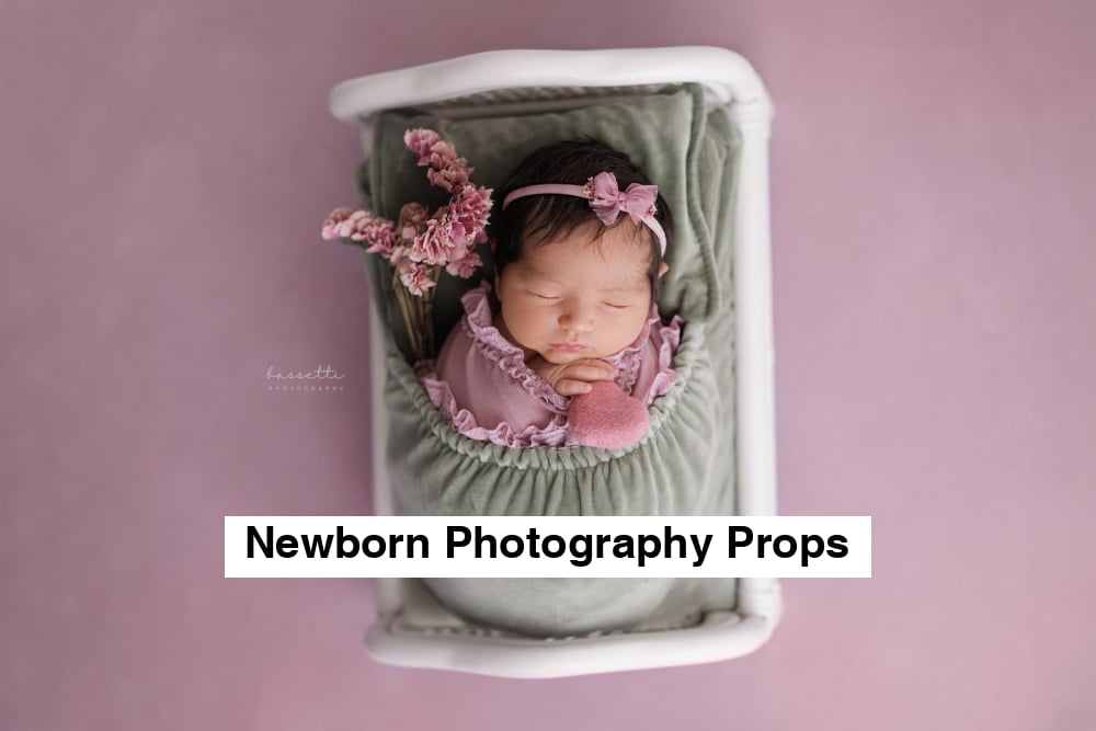 Newborn Photography Mattress Cover with Pocket & Pillow | Optional Foam Insert | Ready-to-Use Set