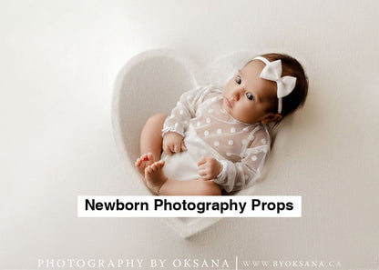 Newborn Photography Set Of Props Outfit And Headband 4