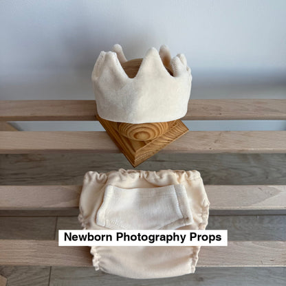 Newborn Set crown and pants Photography Props