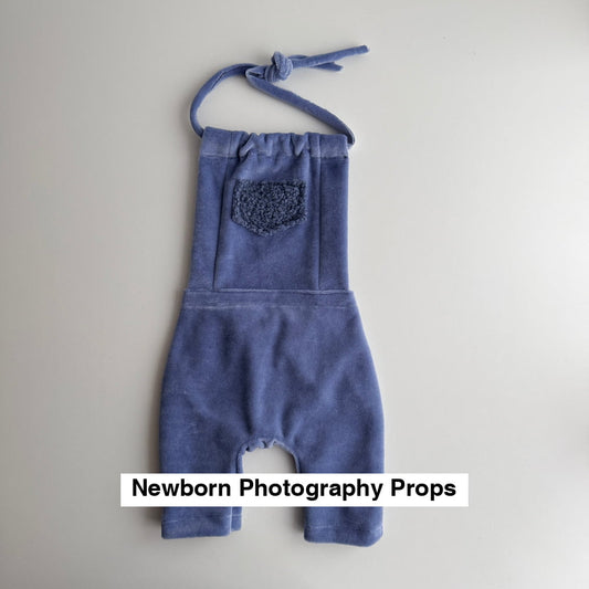 Newborn Velvet Romper – Photography Prop