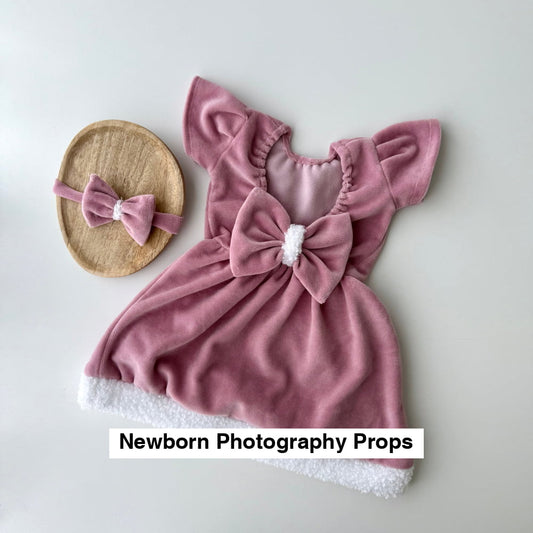 Pink Christmas Collection Newborn Photography Props
